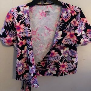 Victoria secret cross crop top
